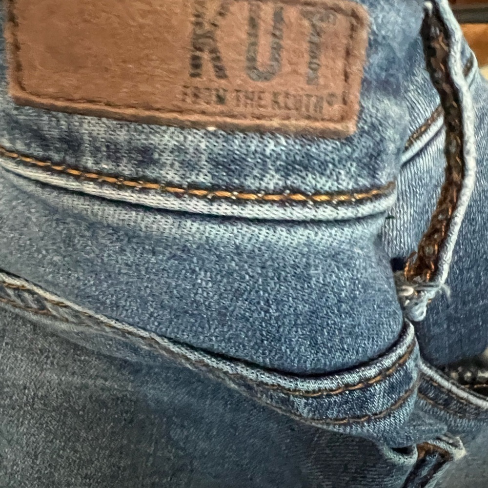 Kut from the Kloth Blue Straight Leg Jeans - Picture 4 of 11